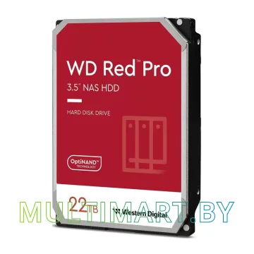 Жесткий диск WD Red Pro 22TB (WD221KFGX)
